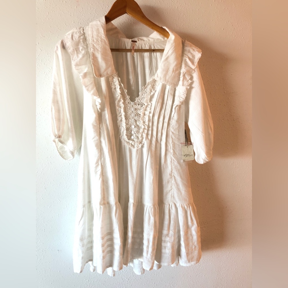 FP Elora Mini Dress in Ivory
